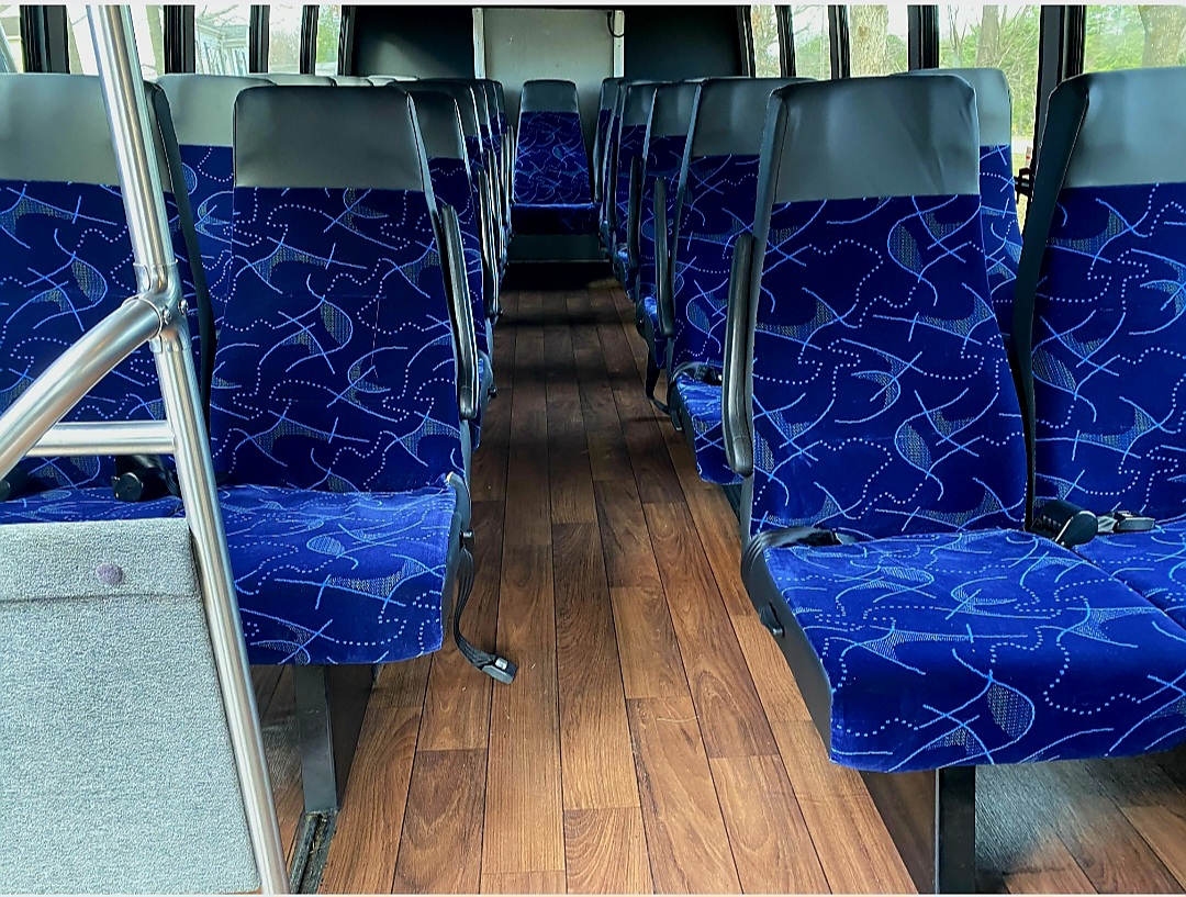 Executive Shuttle Bus interior
