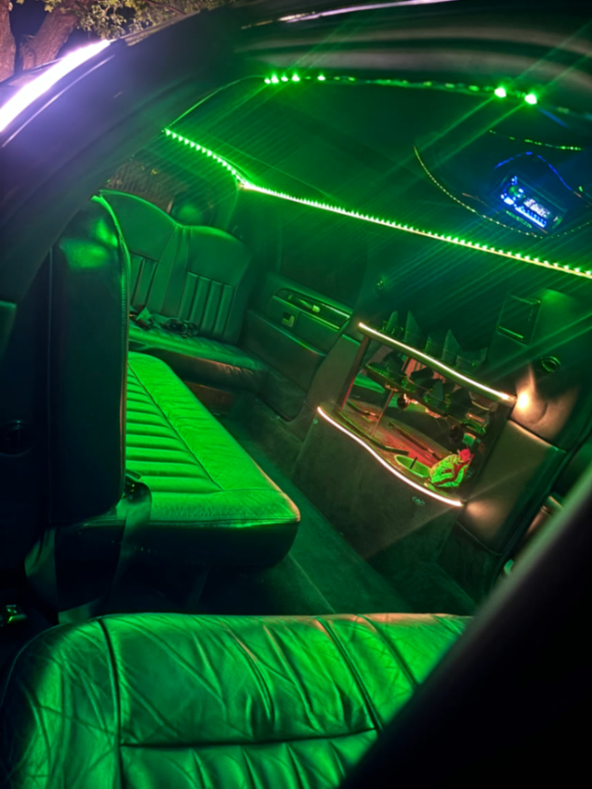 Stretch Limousine interior