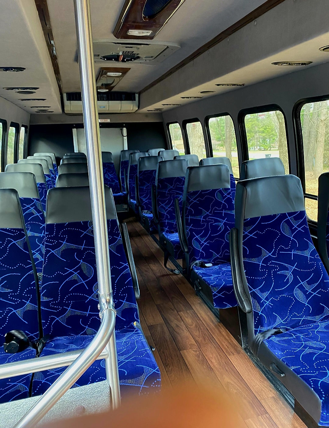 Executive Party Bus interior